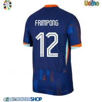 Maglie da calcio Olanda Jeremie Frimpong #12 Seconda Maglia Europei 2024 Manica Corta